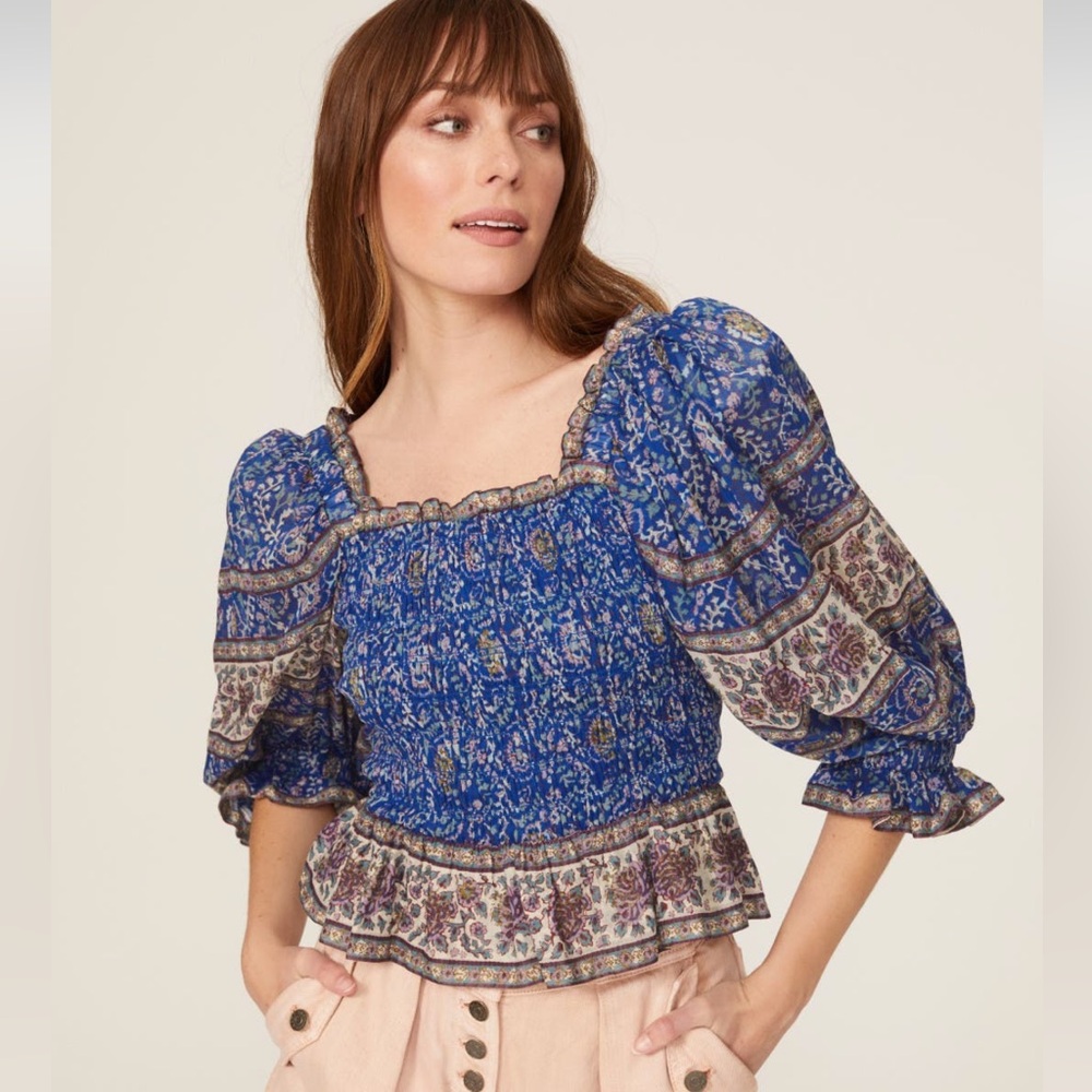 Sea New York : Rosita Smocked Top - Picture 3 of 5